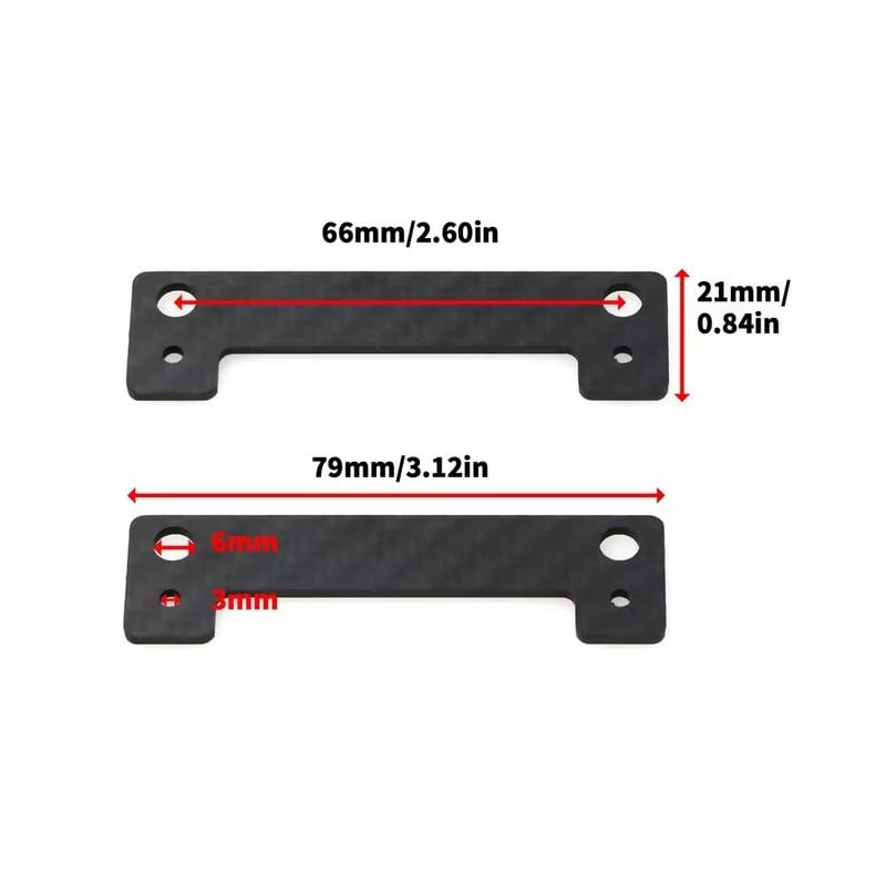 OSE Tamiya XV-01 TT-01 TT-02 Magnetic Body Mount Modification Parts,