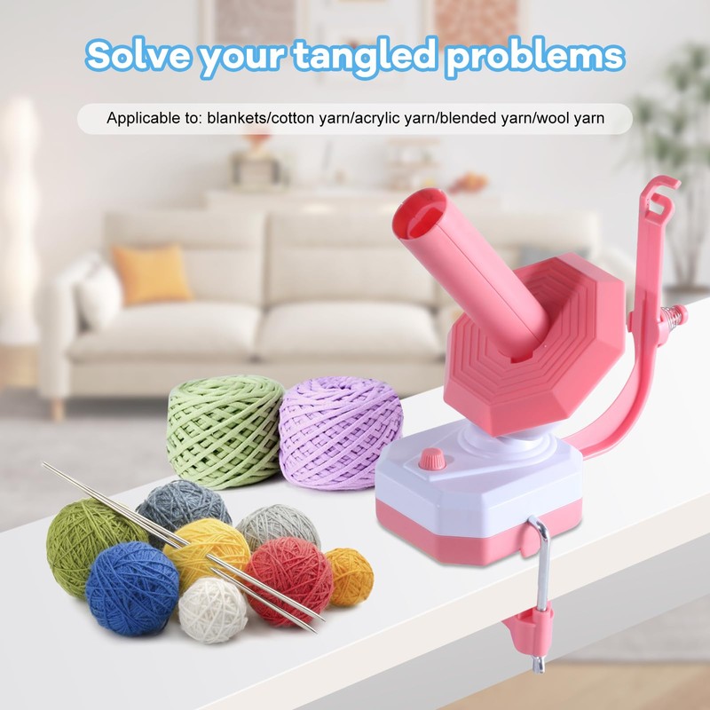 Outbit Automatic Yarn Ball Winder Electric Yarn Winder USB Port