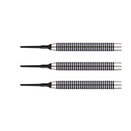 Red Dragon Pegasus Soft Tip: 20g - Tungsten Darts Set with White Stems, White Flights and Wallet
