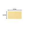 Vaessen Creative Motif punch rectangles, 1.8 x 3.3 cm, punch