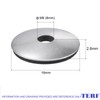 TERF® Bonded Sealing Washers M8 (8mm) X 16mm X 2.8mm