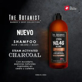 THE BOTANIST Shampoo Barber Collection Charcoal 550ml                                                                                                 