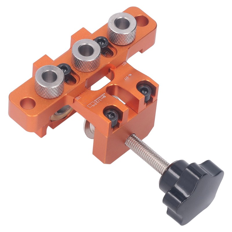 Doweling Jig Drill Kit 3 in 1 Aluminum Alloy Anodized