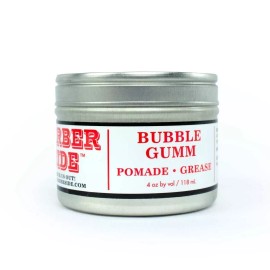 BARBER SIDE Bubble Gumm Grease Pomade Wax Oil Base Gel Hair Style Barbershop NEW