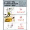 Phomemo Circle Label for M110/M120/M200/M220 Label Maker, 1.96" x 1.96"（50x50