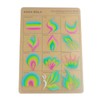 Anka Bella Reusable Face Paint Practice Board,7pcs Face Painting Practice
