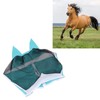 All Round Mesh Fly Mask HeadMounted Ears Knitted Cloth Mesh