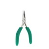 Excelta Chain Nose Pliers, Stainless Steel Pliers with Serrated Jaws,