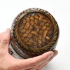 茶道具 Round Brown Bao [62φ X 8.6 cm] (7 – 913 – 17) Kagurazaka Inn