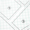 IWOWHERO 5pcs Quilting Ruler Set Sewing Fabric Rulers Templates Quilting