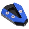 Motorcycle Side Stand Base Kickstand Extension Pad Enlarger Plate Fit