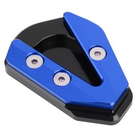 Motorcycle Side Stand Base Kickstand Extension Pad Enlarger Plate Fit for YAMAHA YZF R6 17‑19Blue