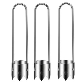 Fruit and Vegetable Corer Pepper Seed Apple Remover Bell Pepper Tomato Corer Tool Stainless Steel Kitchen Gadget