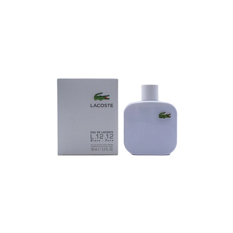 Eau De Lacoste Blanc Pure White L.12.12 Cologne for Men
