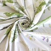 FADFAY Shabby Duvet Cover Sheet Set 7-Pieces Daisy and Lavender