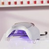 Lámpara Led Prémium Para Uñas De Gel Con Placa Y