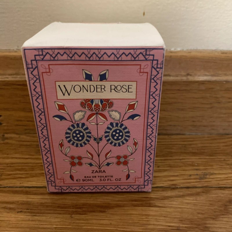 ZARA WONDER ROSE Women Eau de Toilette EDT Fruits Vanilla