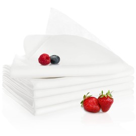 com-four® 5 Cheesecloths, Reusable, 75 x 70 cm (Pack of 005 - Cheesecloth)