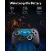 8Bitdo Ultimate 2 Bluetooth Controller (TMR Joystick Update), RGB Fire