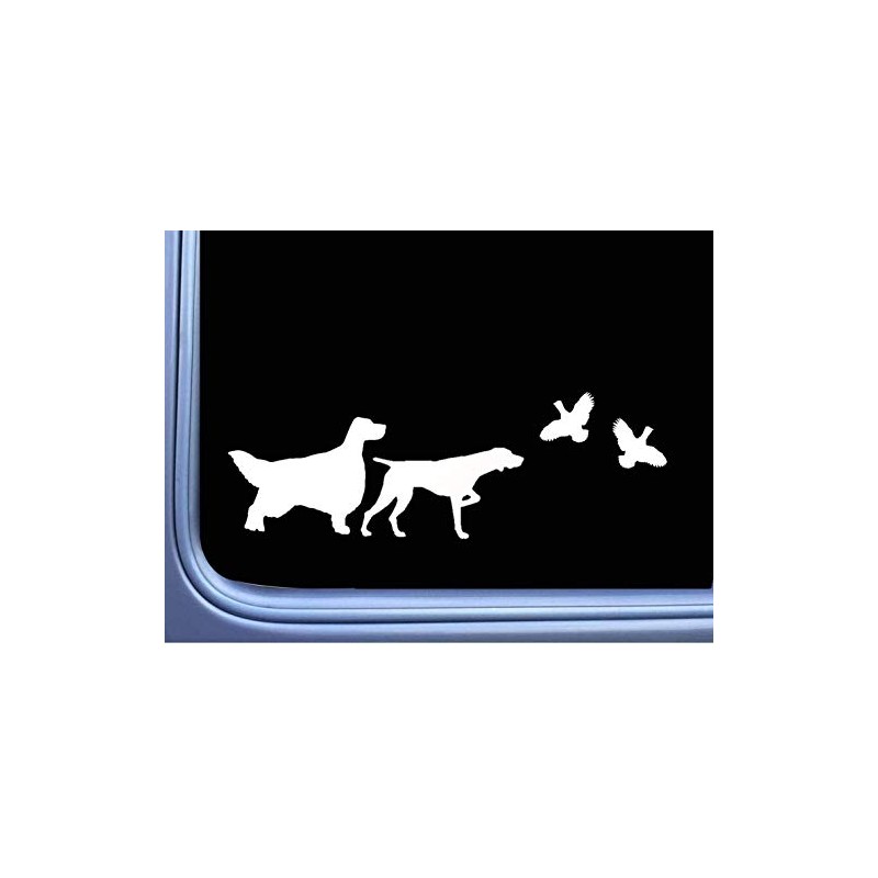 English Setter German Shorthair Pointer with Quail TP 377 vinyl