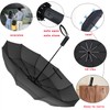 MRTLLOA 54/62 Inch Large Folding Golf Umbrella, Oversize Double Canopy