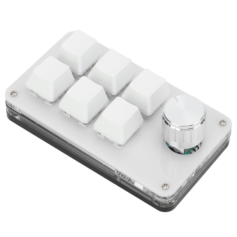 One Handed Mechanical Keyboard Multifunction 6 Key Mini Gaming Keypad
