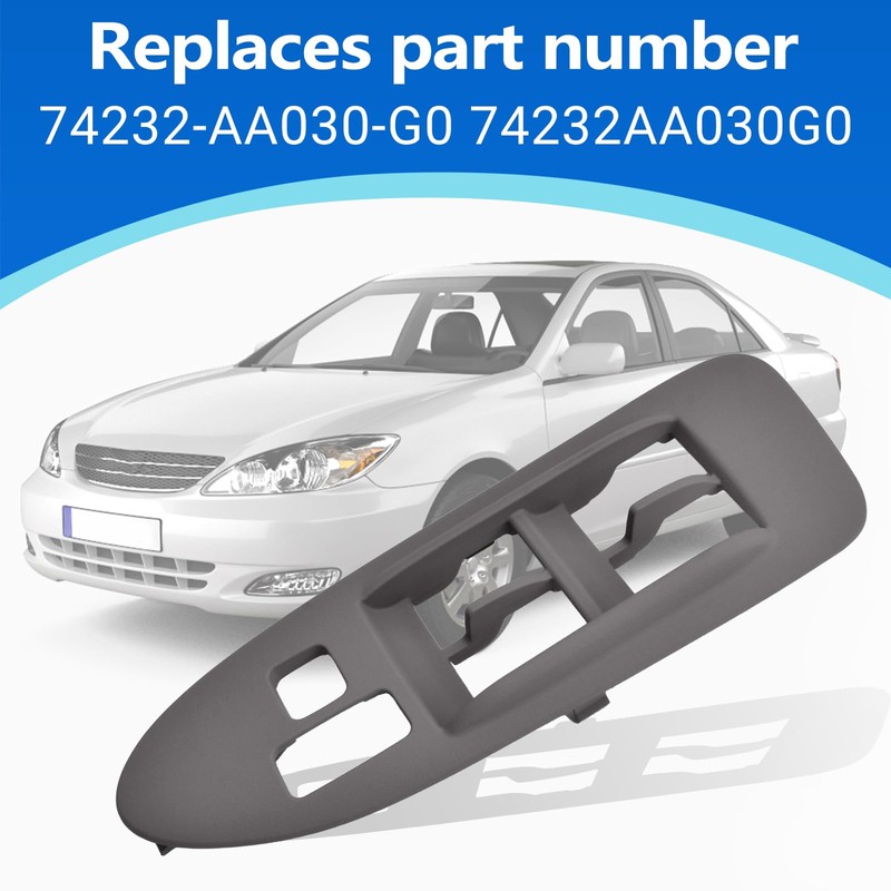 Master Power Window Switch Bezel Trim Fits for 1997-2001 Toyota