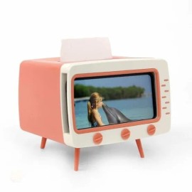 Storage Organizer Holder Stand Pink for home organization and desk space-saving household accessory, Korean Import, Home Kitchen and Daily Use