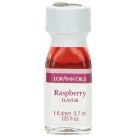 LorAnn Raspberry SS Flavor, 1 dram bottle (.0125 fl oz - 3.7ml - 1 teaspoon) - 12 Pack