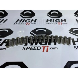 HighspeedTi Sprint Car Titanium Keizer wheel center bolt kit 15pc 5/16-18 X .750” Hub