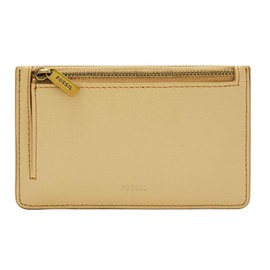 Fossil Logan Zip Coin Italian Straw, Italian Straw