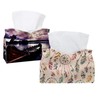 2 Pack Tissue Box Cover Holder, Dreamcatcher Feather Rectangle Leather
