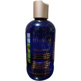 TERRAMAR Terramiracle Shampoo Anticaída Natural, Extractos de Árnica, Romero y Limón, 250 ml
