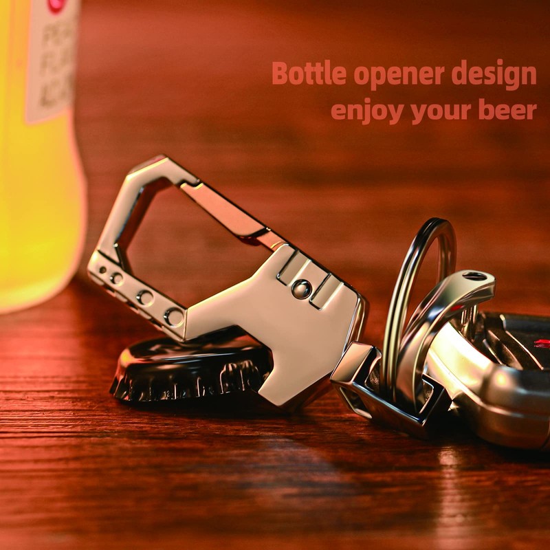 Mtverver Heavy Duty Key Chain with (1 key ring and