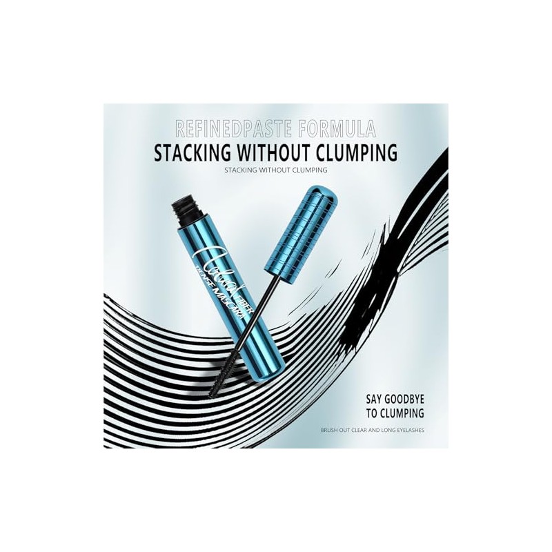 Getue Waterproof Mascara for Mature Women - Hypoallergenic & Volumizing
