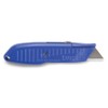 Lutz 30682#82 Safety Nose Retractable Blade Utility Knife - Blue