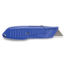 Lutz 30682#82 Safety Nose Retractable Blade Utility Knife - Blue (82-BL)