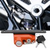 Motorcycle Helmet Lock Right Side Alloy Anti Theft Fit for