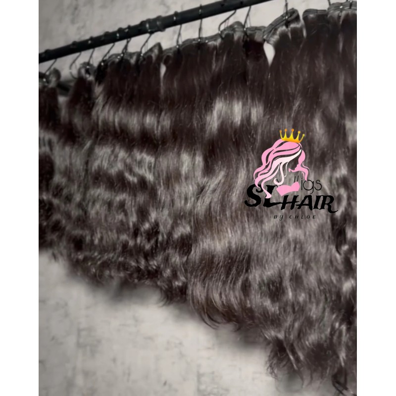 Raw Cambodian Human Hair Natural Wave 100 Unprocessed Raw Cuticle