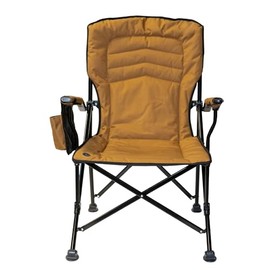 Kuma Outdoor Gear Switchback Chair with Carry Bag, Ultimate Portable Luxury Outdoor Chair for Camping (Sierra Black)