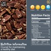 Oh! Nuts Pecans Dry Roasted Salted - All Natural Salted