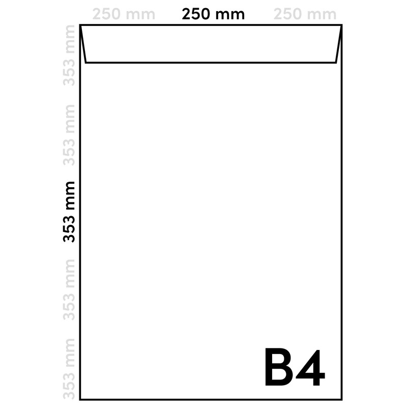 Netuno Netuno 50 Versandtaschen DIN B4 Braun 250 x 353