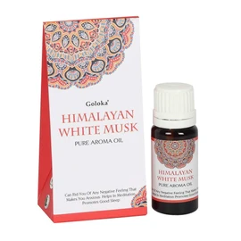 Goloka Himalayan White Musk Aroma Oil 10ml