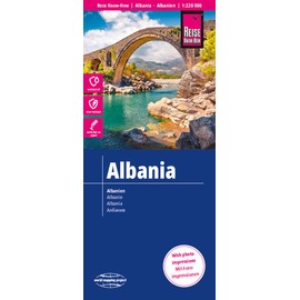 Reise Know-How Landkarte Albanien / Albania (1:220.000): reiß- und wasserfest (world mapping project)