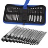 15pcs Leather Hole Punch Cutter, Leather Hole Punch Set, Leather