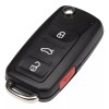 For Volkswagen 2 For Volkswagen 4 Button Remote Flip Smart