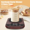 Sourdough Starter Warmer Mat, 12H Timer Warming Heating Pad, Precise