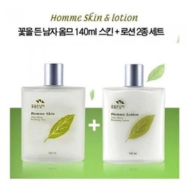 [Corrance] Man with Flowers Homme Skin 140ml Lotion 140ml / [코랜스]꽃을든남자 옴므 스킨140ml 로션140ml