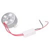 DC Motor 20RPM CCW/CW 4W 24V Horizontal Hole Tapping Shaft