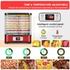 COOCHEER Food Dehydrator Machine, 400W 8 Trays Dehydrators for Food